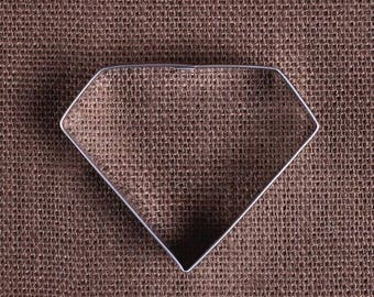 Diamond Cookie Cutter, Diamond Biscuit Cutter, Jewel Cookie Cutter, Super Hero Shield Cookie Cutter, Jewel Biscuit Cutter, Pastry Cutter