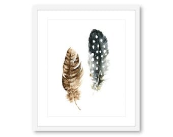 Feather Wall Art boho art print free spirit feather wall art boho decor Feather Wall Art boho art print free spirit feather wall art boho decor