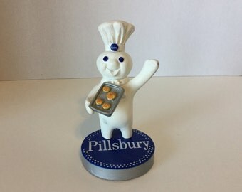 Pillsbury Doughboy Figurine 1997 Collectible Figurine The Pillsbury Company