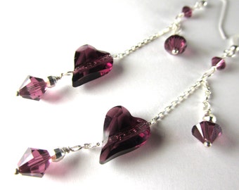 wild heart swarovski pink