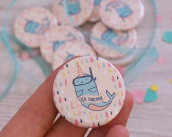 Spilla Narvalo - I believe in the sea unicorn