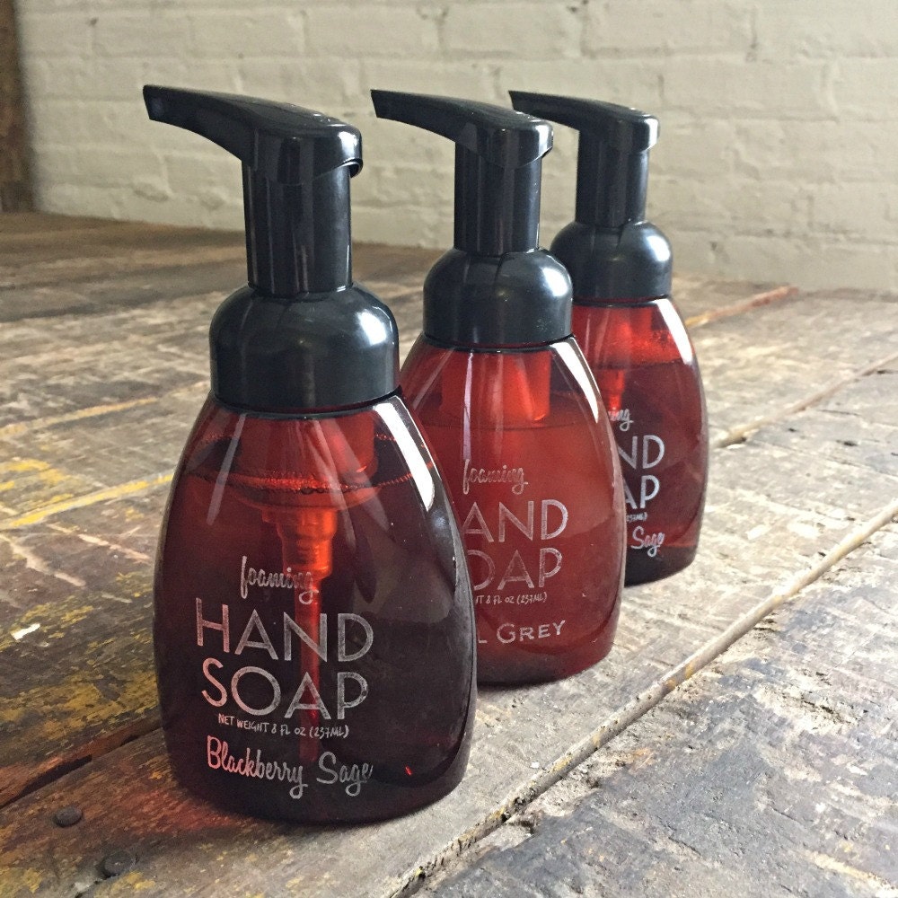 Foaming Liquid Hand Soap Liquid Soap Foamer Bottle