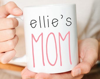 Mom, Mothers Day Gift, Mom Gift, Custom Mom Gift, Mom mug, pregnancy announcement, New Mom Gift, Personalized Mom Gift