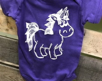 Unicorn onesie, Infant Unicorn Bodysuit, Unicorn T-shirt, baby shirts, Baby Gifts, Baby Shower, Unicorn, Princess, Magical