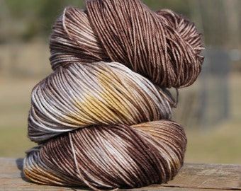 Country Road - merino/nylon, super wash sock yarn, indie dyed, hand dyed, knitting, crochet