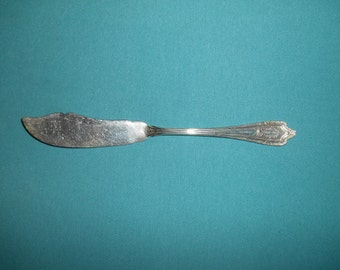 Vintage Sterling Handle Butter Knife Lady Hilton 1940 by