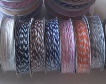 American Crafts Bakers Twine Set of 7 Spools
