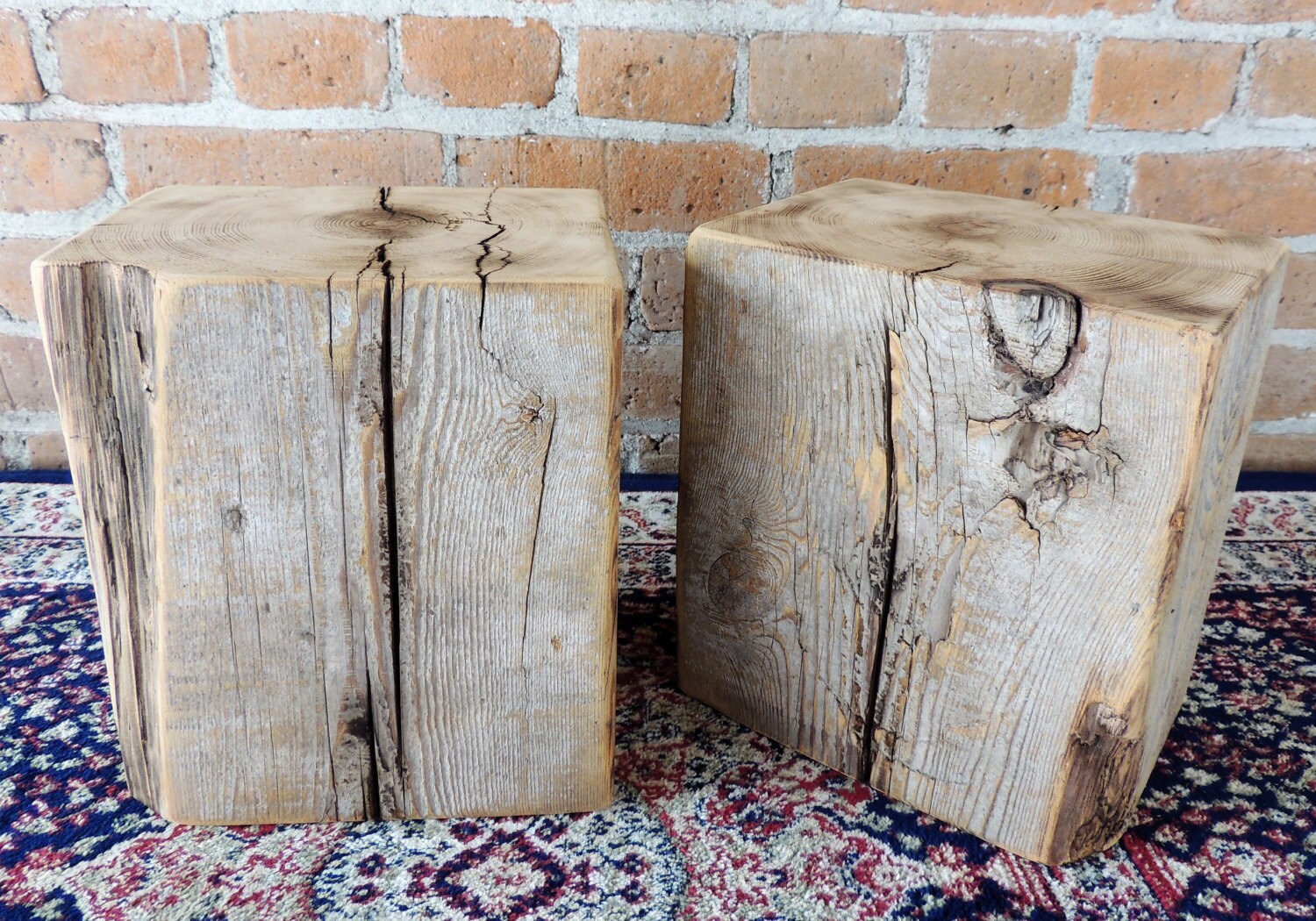 Rustic Bookends Reclaimed Bookends Rustic Corbles by Harvestbilt