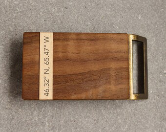 Gift for guy, Men's Wooden Belt Buckle, Coordinate Belt Buckle, Personalized Belt Buckle, Custom Belt Buckle