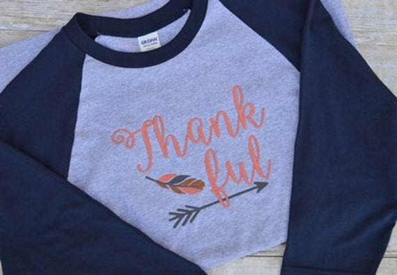 thankful shirt etsy