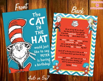 20 pc Cat in the Hat Photobooth Props Dr. Seuss Photo Props