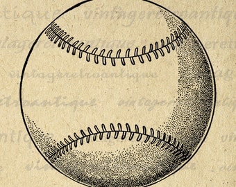 Printable Vintage Baseball Player Digital by VintageRetroAntique