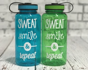 Water Bottle - Motivational Water Tracker - Water Bottle Tracker - Personalized Water Bottle - H2GO Bottle - BPA Free Water Bottle