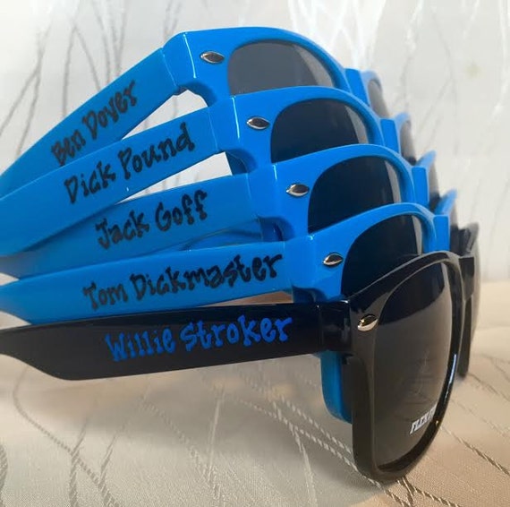 Entourage Nicknames for your Bachelorette Party Sunglasses for