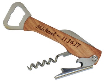 SHIPS FAST, Groomsmen Bottle Opener, Personalized Beer Opener, Wedding Party Gifts, Will You Be My Groomsman? Gift, Best Man Gifts - GFT114
