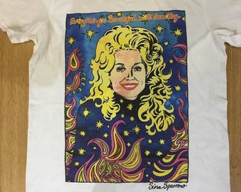 Dolly Parton White T-shirt