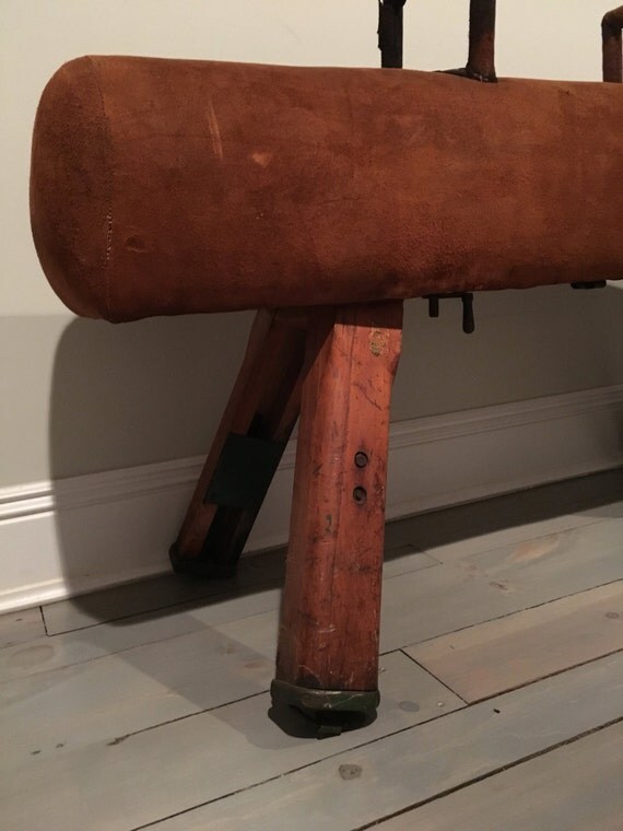 Vintage Pommel Horse Antique Gym Equipment Vintage