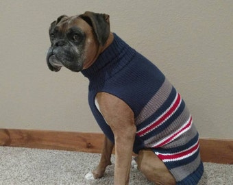 new england patriots dog sweater