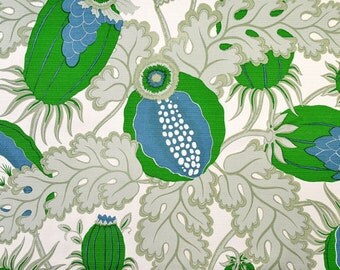 One Side or Both Sides Pillow Cover in Outdoor Carnival Verde