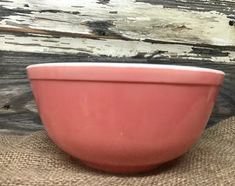 Vintage Pyrex Pink Mixing Bowl 403