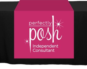 Perfectly Posh Full Color Table Runner - 30" x 80"