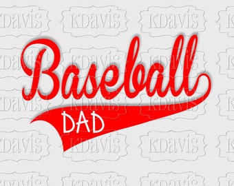 Download Baseball dad svg | Etsy