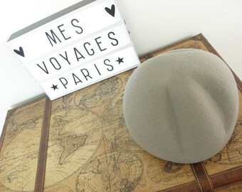 Felt Hat beret Paris, several colors