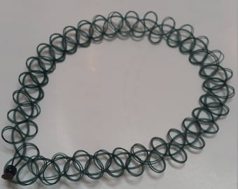black tattoo choker