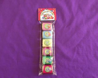 Personalized Shopkins Hershey Nuggets labels + bags + toppers, Party Favors (good for 10 sets of favors)
