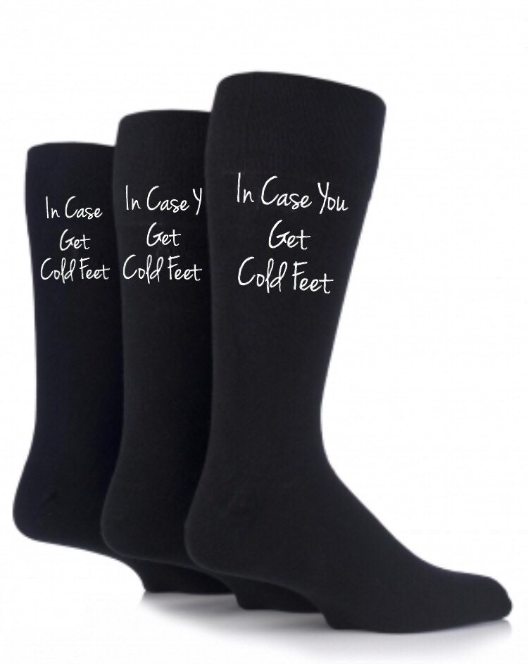 In case you get cold feet socks Cold Feet Socks by PerfectParcels1