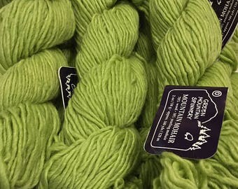 Green Mountain Spinnery - Mountain Mohair - Pistachio 7361 - Worsted Weight - Wool and Mohair