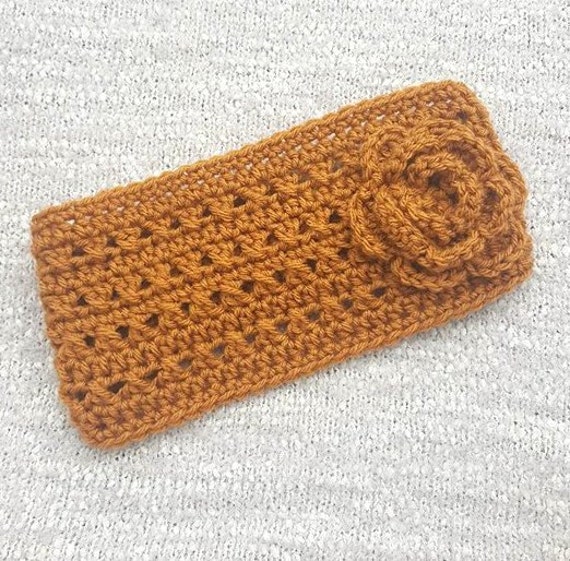 Crochet Ear Warmers Crochet Headband Headwrap Ear Warmers