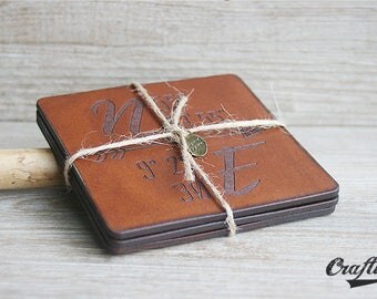 GPS Coordinates Gift, Custom Coordinates, Wedding Anniversary, Gift for Him, 3rd Anniversary, Leather anniversary, Wedding Gift for Couples