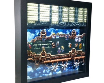 Final Fantasy VI (SNES) Falcon's Flight Shadow Box