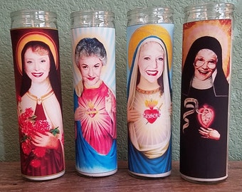 Golden Girls Saint Candle Set