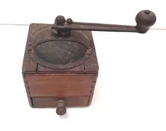 vintage french coffee grinder