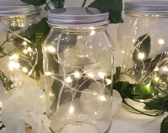 5 Sets! WARM WHITE Micro Led Seed Vine Vase Lights Wedding Centerpiece Fairy Lights