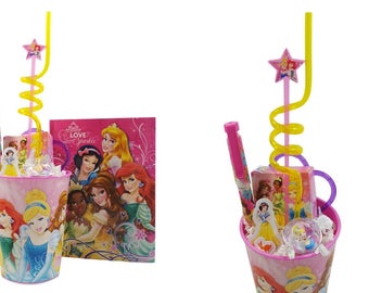 Disney Princess Keepsake Cup and Princess Party Favors ~ Filled and Prepackaged Princess Party Favors