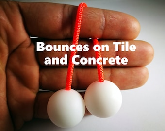 Bouncin' Begleri Worry Beads White Skill Toy Fidget Toy Stress Toy