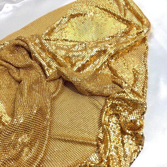 Gold Metal Mesh Fabric from FashionaryDesign on Etsy Studio