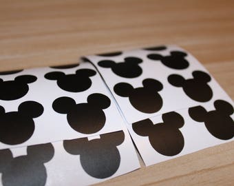 Mickey Mouse Vinyl Stickers; Planner Stickers; Mickey Decals; Disney Decals; Mickey Stickers; Disney Stickers;