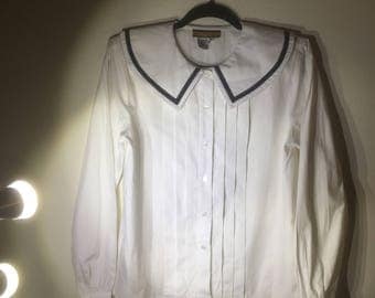 the blushing sailor blouse