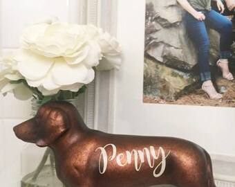 Dachshund statue Etsy Dachshund statue Etsy