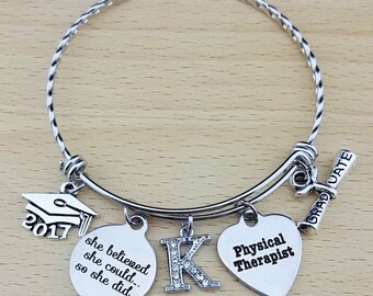 Physical Therapist Gifts Physical Therapy Gifts College Graduation Gift Graduation Gift Senior Gifts Senior 2017 She Believed She Could