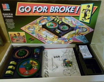 Gioco Da Tavolo Ideal Go For Broke - Divertiti A Sperperare Un Milione! Per 2-4 Giocatori, Dagli 8 Anni