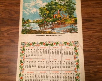 1972 calendar | Etsy