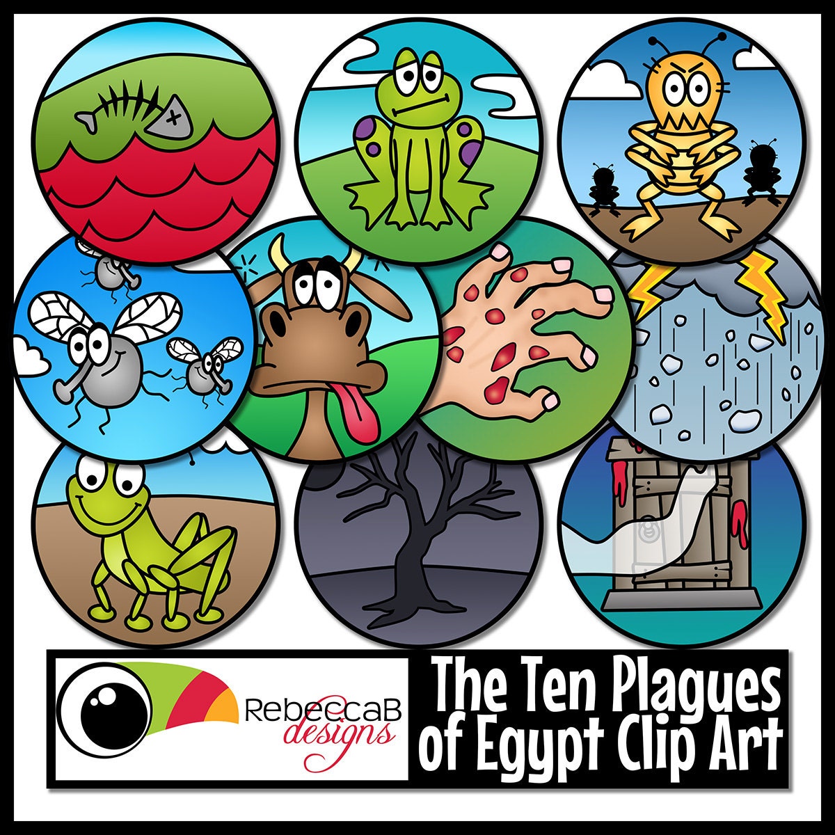 plagues of egypt download illustrations