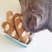 baguette cat toy