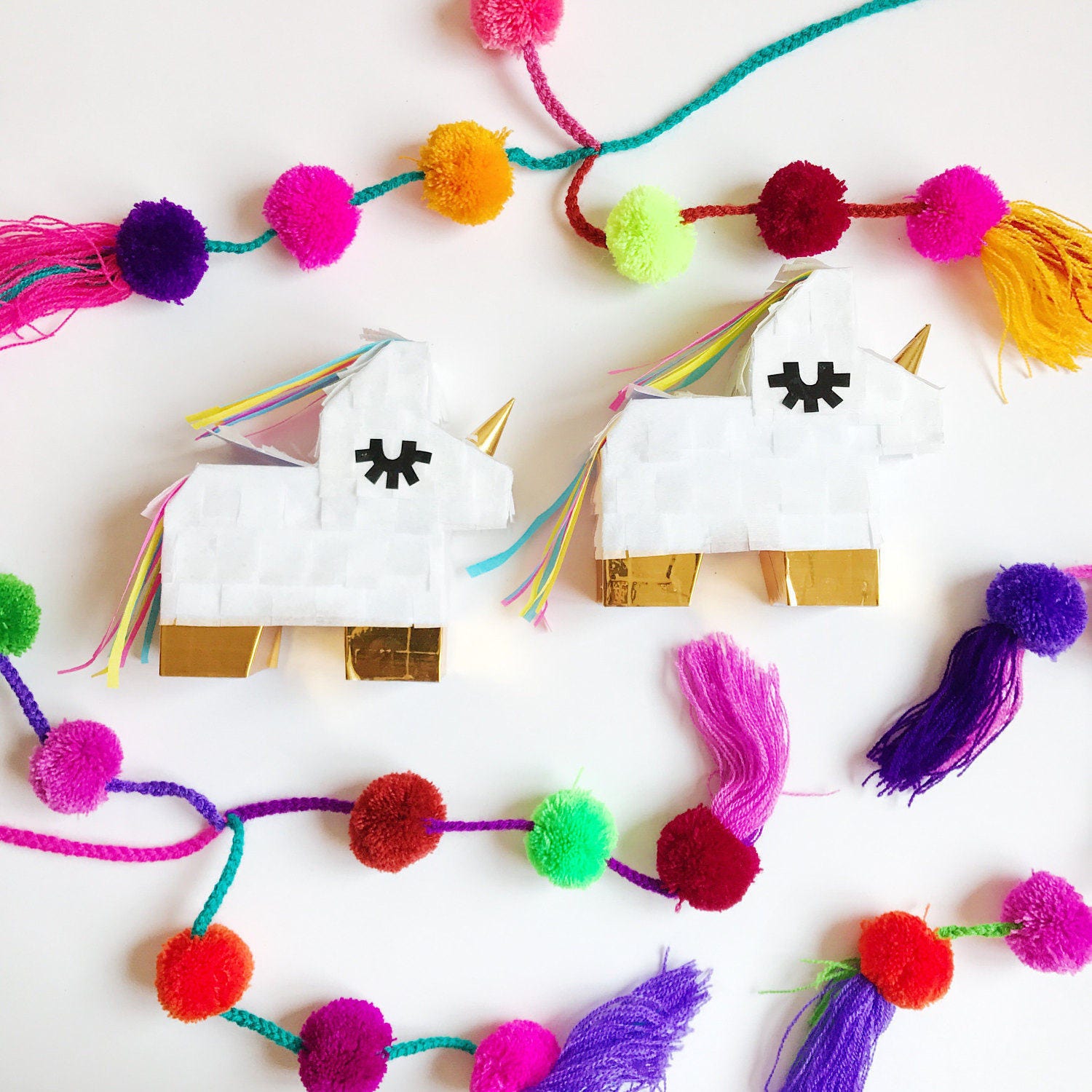 Mini unicorn pinata Unicorn pinata Unicorn party favors