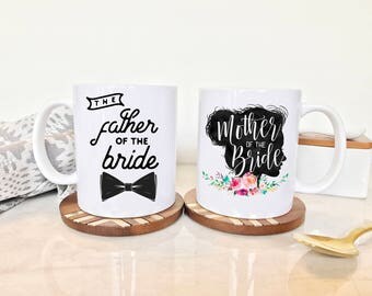 Father of the Bride Mug, Mother of the Bride Mug, Father of the bride Gift, Mother of the Bride Gift, Mother of the Bride, Wedding Mugs, Mug